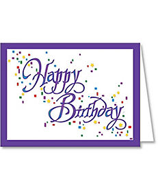 All Occasion: Happy Birthday Confetti Card